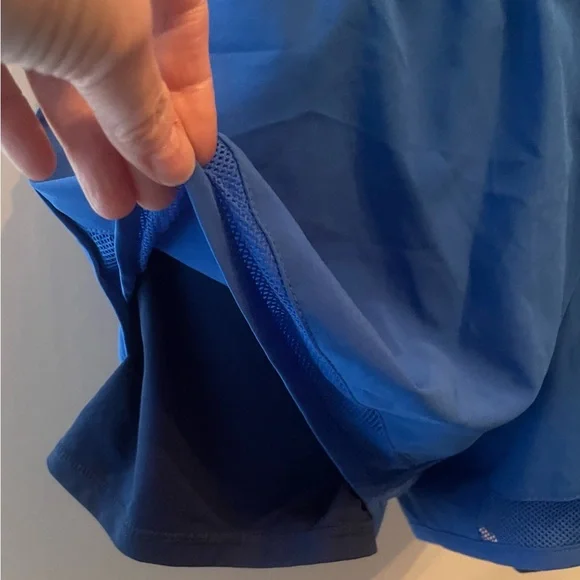 Avia Blue Active Performance Layered Shorts Size Large - Picture 4 of 11